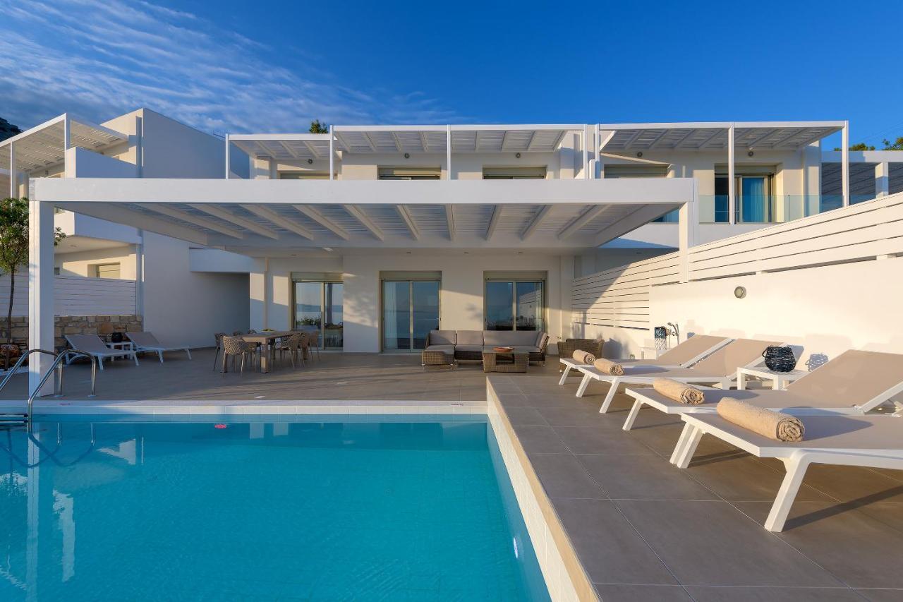 Villa Mimosa In Pefkos Líndos Exterior photo